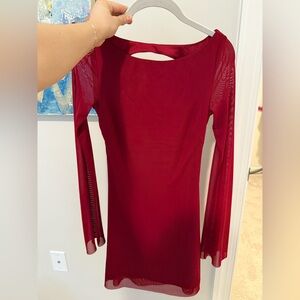 edikted red dress